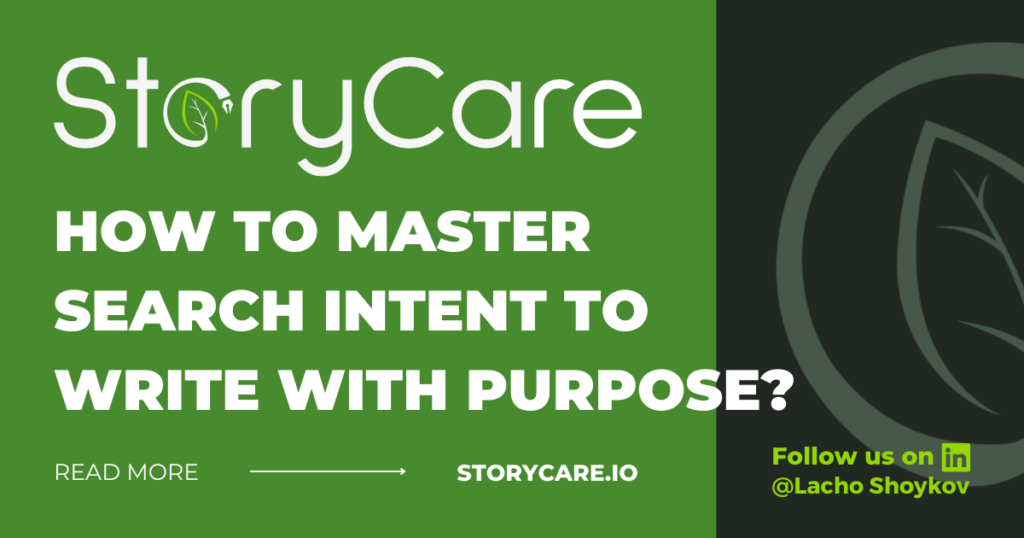 HOW TO MASTER SEARCH INTENT TO WRITE WITH PURPOSE