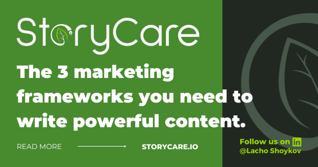 The 3 marketing frameworks you need to write powerful content.